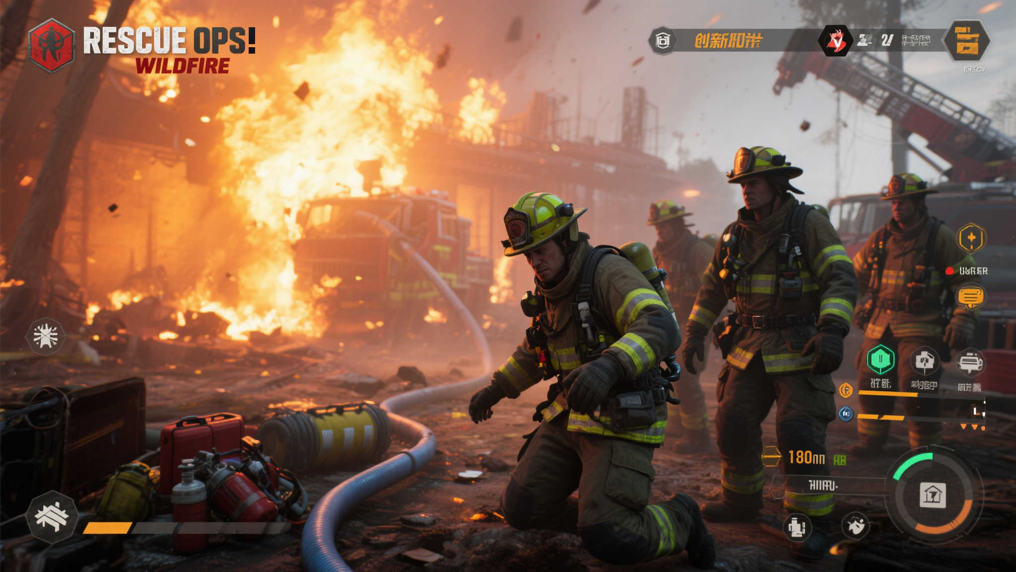 四人团队联手救火新作《Rescue Ops：Wildfire》正式亮相