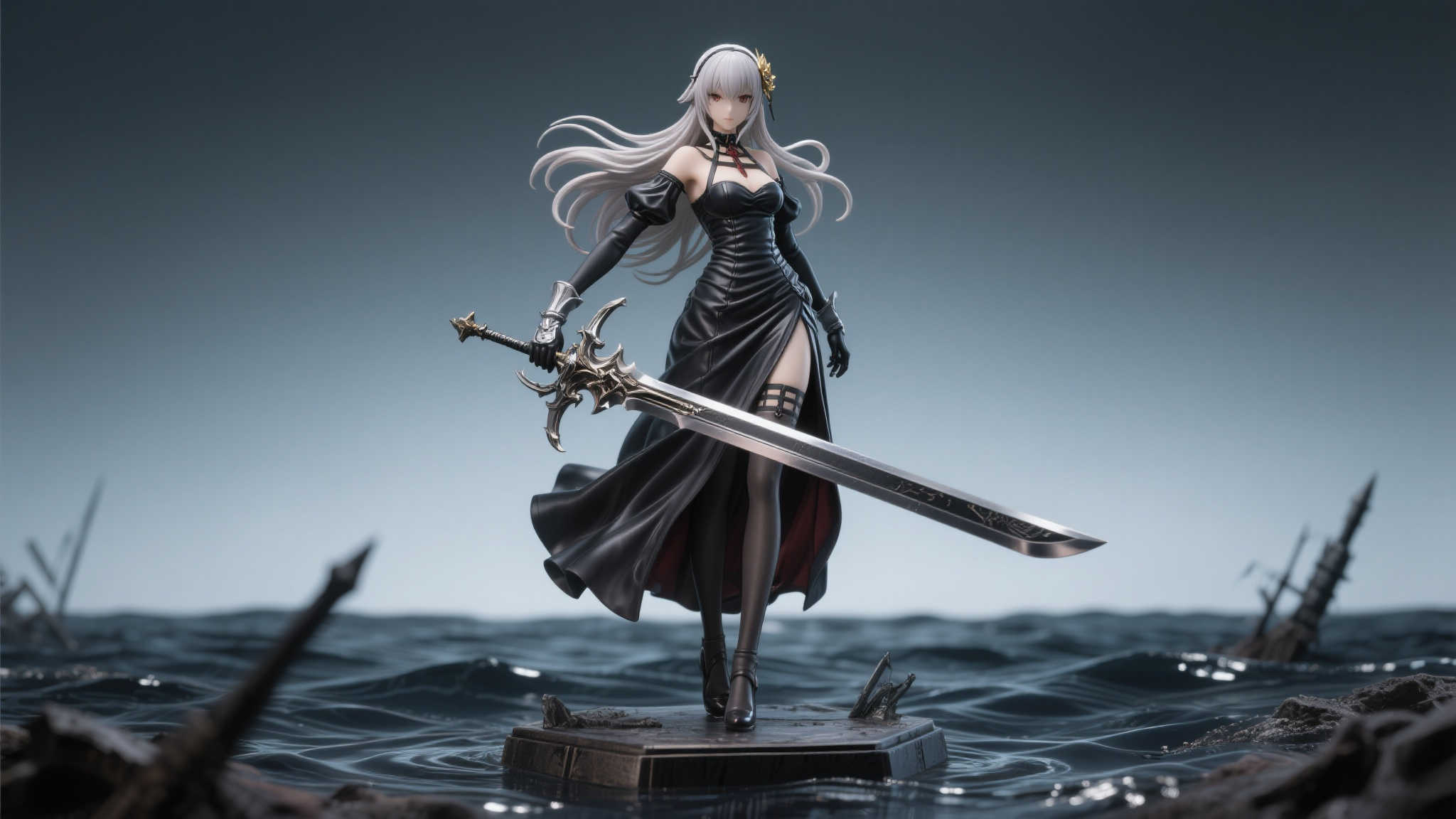 《碧蓝航线》易北‘纯真反派小姐’精致模型全新呈现